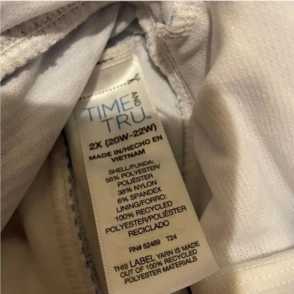 Time and Tru seersucker striped